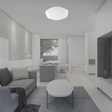 V-TAC Designer-Deckenleuchte - Farbwechsel-Fernbedienung - IP20-60W- 6000 Lumen - 3 in 1