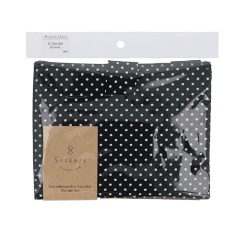 Seeknit KA58910-04 Rundstricknadeln Set, Bamboo, Schwarz, Standard