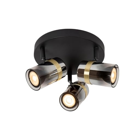 LUCIDE UPTON - Deckenstrahler - 3xGU10 - Rauchfarbe Grau