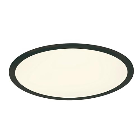 Trio Leuchten LED Deckenleuchte Phoenix 674094532, Metall Schwarz matt, Acryl Weiß, inkl. 26 Watt LED