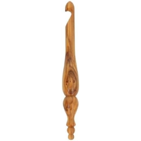 Furls FFCROOLIV1000 Häkelnadeln, Wood, Olivewood, 10mm