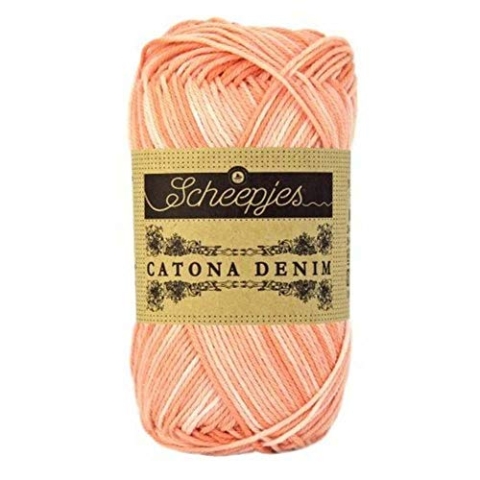 Scheepjes - Scheepjes 124 Rosa Catona Denim Garn - 1x50g
