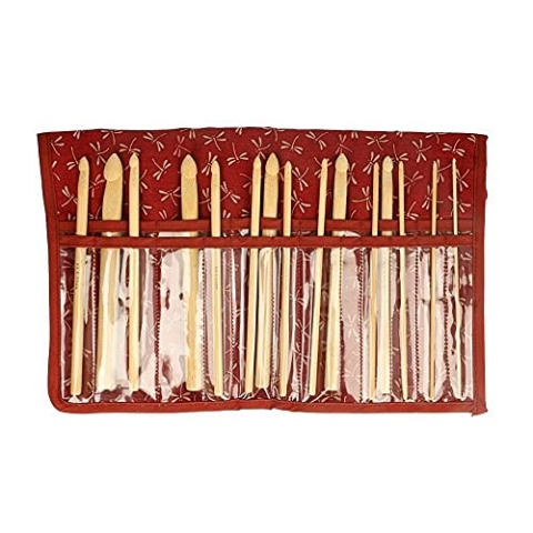Seeknit - Seeknit Shirotake Red (15 cm) Häkchen Haken Set Volles Set - 1 Stück