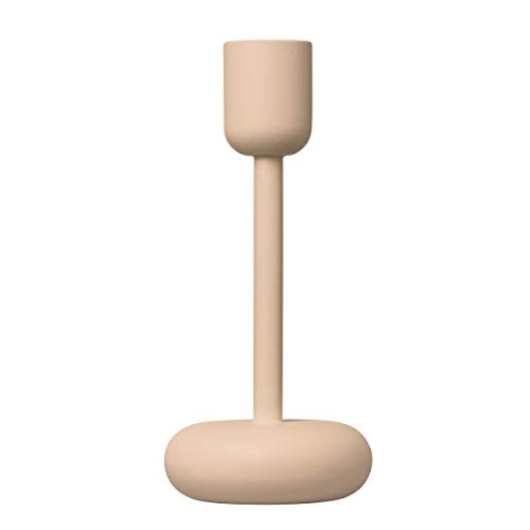 Iittala Nappula Kerzenhalter, Stahl, Puder, 183 mm