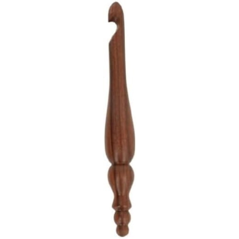 Furls FFCROROSE1000 Häkelnadeln, Wood, Rosewood, 10mm