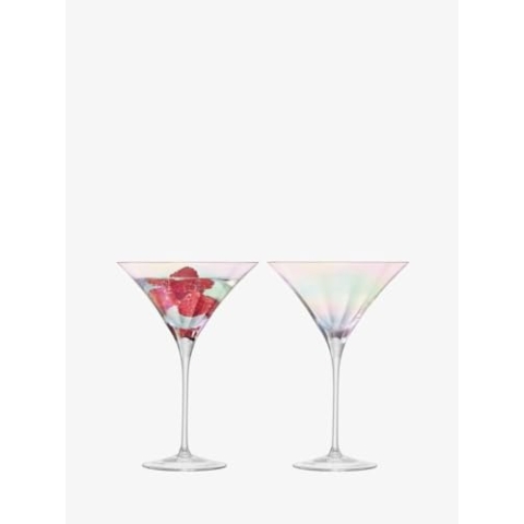 LSA Cocktailglas, 300 ml, Perlmutt, 2 Stück, Glas, Mother of Pearl, (1er Pack), 2