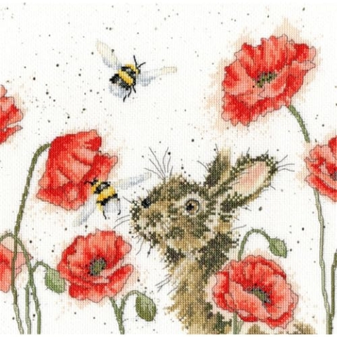 Bothy Threads Kreuzstich Set Let it Bee Zählmuster