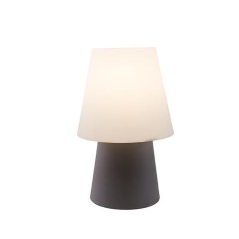 8 seasons design | warmweiße LED Beleuchtung | Designobjekt Shining No.1 (H 60 cm, UV-beständig, Designbeleuchtung Indoor & Outdoor) | taupe
