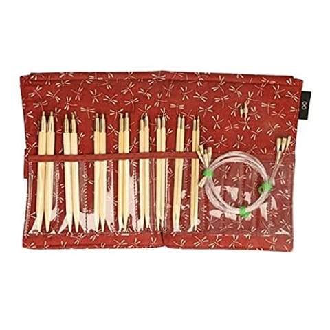 Seeknit KA57828-02 Rundstrick Set, Bamboo, Rot, Mittelgroße/Große