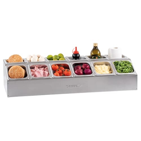 Casselin HOUDER VOOR 12 X GN1/6 CONTAINERS - 2 RIJEN
