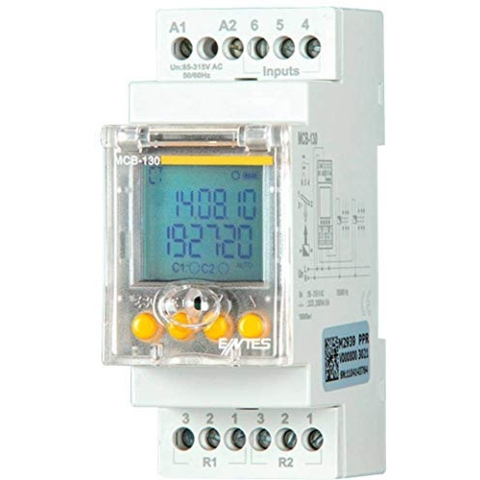 ENTES MCB-130 Multifunktions-Zeitrelais, 1 Stück, 0,1 s – 9999 min