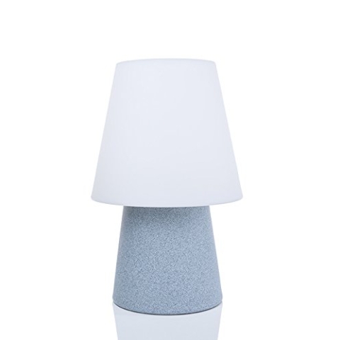 8 seasons design No. 1 "Stone 60 cm (Solar) | Indoor & Outdoor