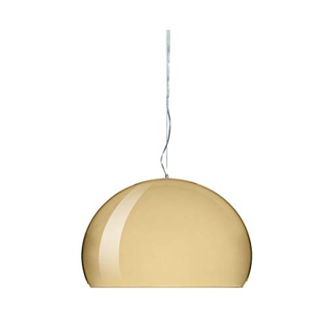 Kartell FL/Y, Suspension Lamp, Gold