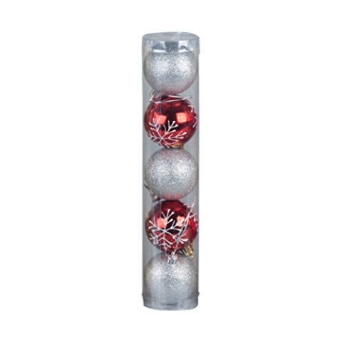 Christmas Gifts 98827 Kugel 6 cm, 5-teilig