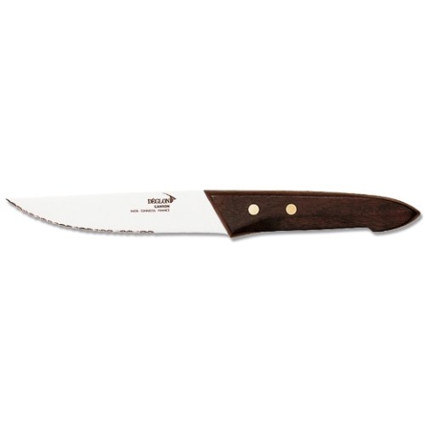 Deglon 1320014-V Steakmesser Canyon, Griff aus Palisander
