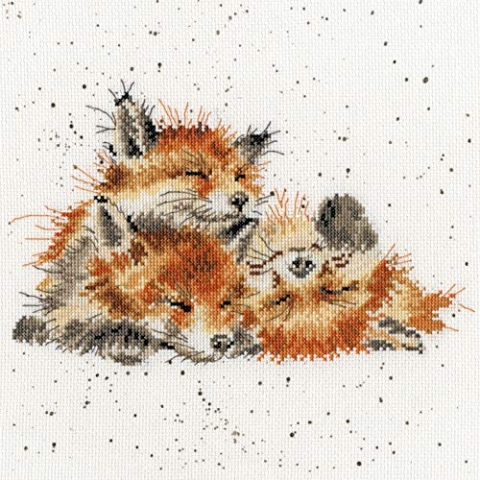 Bothy Threads Kreuzstich-Set Mittagsschlaf, 26x26cm