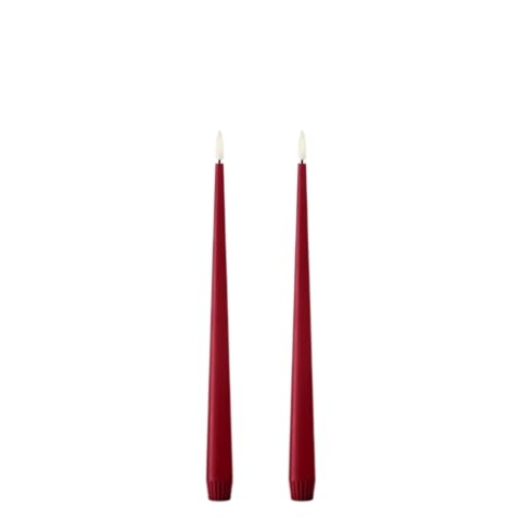 Ester & Eric - LED Stumpenkerze 30cm 36 - Elegante LED Kegelkerzen - Elegante und hochwertige Kerzen - Handwerkskunst und Know-how