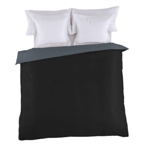 Alexandra House Living Bettbezug, Grau, 180 x 220 cm