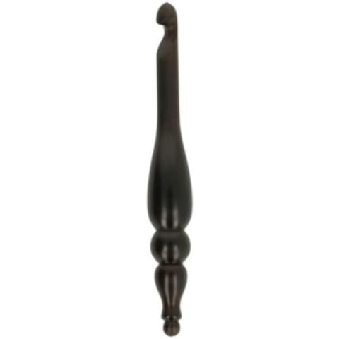 Furls FFCROBLAC1000 Häkelnadeln, Wood, Blackwood, 10mm