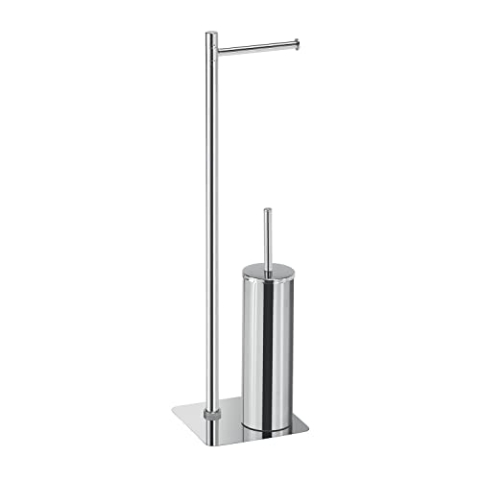 Gedy ARTU Standsäule, Edelstahl, Chrom, 17 x 16 x 65,5