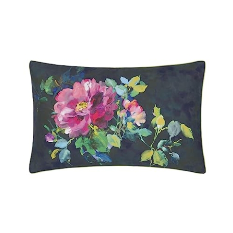 Designers Guild Bedruckter Kissenbezug, Baumwollsatin, Gertrude, 50 x 75 cm