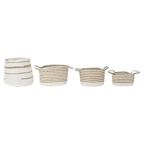 DKD Home Decor Körbe-Set, Standard