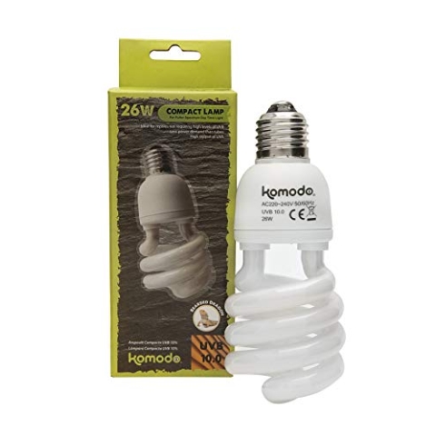 Komodo kompakte Lampe UVB 10.0 ES - 26 Watt