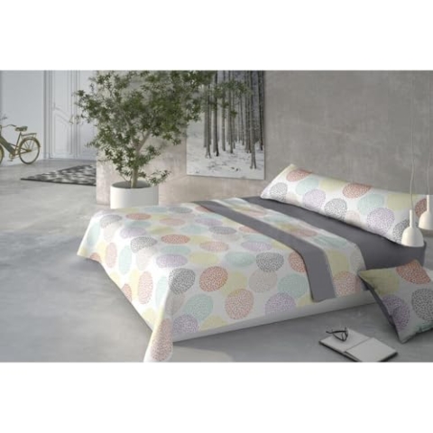 Pierre Cardin Bettwäsche-Set Coralina, Doris Grau, für 135 cm breite Betten