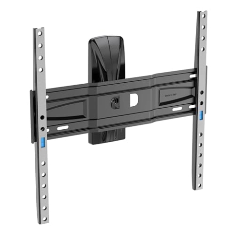 Meliconi Slimstyle Plus 400 Tilt'n'Turn, TV-Wandhalterung 32''-77'' VESA 200-300-400, Maximalbelastung 45 Kg, Horizontale Neigung ±20°, Vertikale Neigung +10°/-5°, mit Fast Block System, Made in Italy