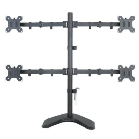 Techly ICA-LCD-2540 Schreibtischhalterung 4LCD TV LED 33.02 cm (13 Zoll)-68.58 cm (27 Zoll) Standfuß