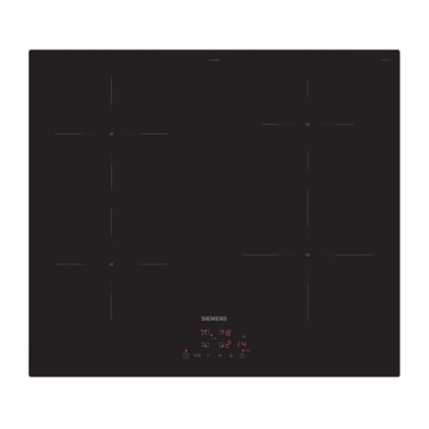 Table induction - SIEMENS - 4 foyers - L59 x P52 cm - EU611BEB5E