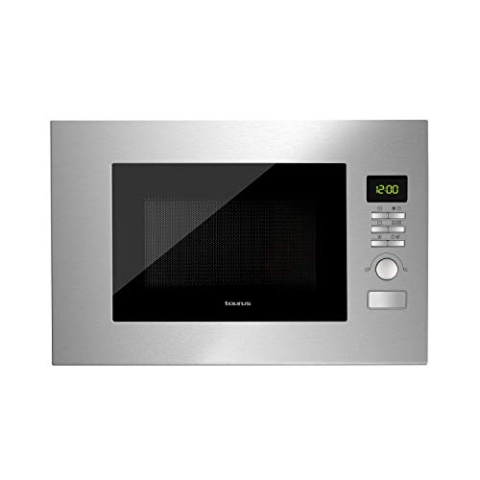 TAURUS Fastwave 20 l Mikrowelle 20 l 700 W 6 Leistungsstufen ohne Grill, Auftaufunktion, Selbstreinigung, White&Clean Beschichtung, Timer 30 min, FastWavem-Technologie, Weiß