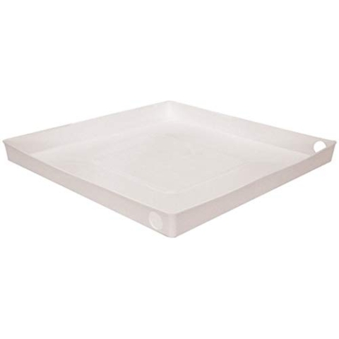 Tropfschale mit Ablauf 650x650x60mm für Waschmaschine und Trockner 60100400