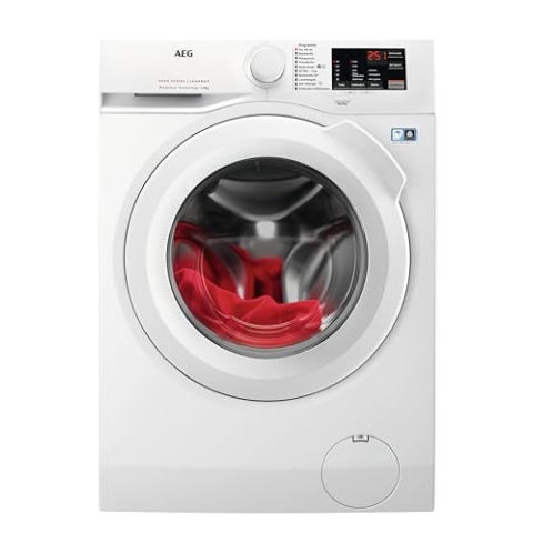 AEG L6FBA51480 Waschmaschine / 8,0 kg/Leise/Mengenautomatik/Nachlegefunktion/Kindersicherung/Schontrommel/Wasserstopp / 1400 U/min