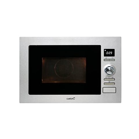 CATA Modelos MC 25 D Einbaumikrowelle, Edelstahl, Rostfrei, 28 litros