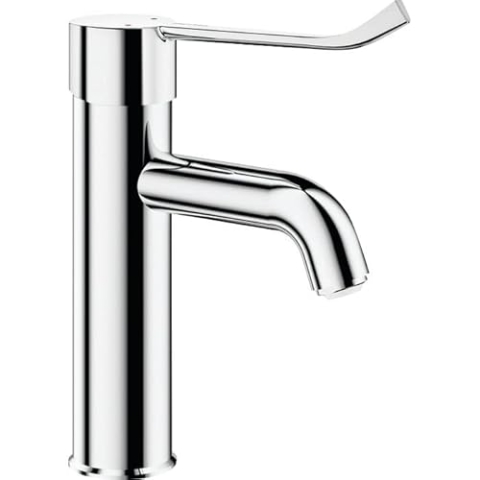 Wastafelmengkraan EP H.85 L. 120 z. trekplug hygiën. hendel