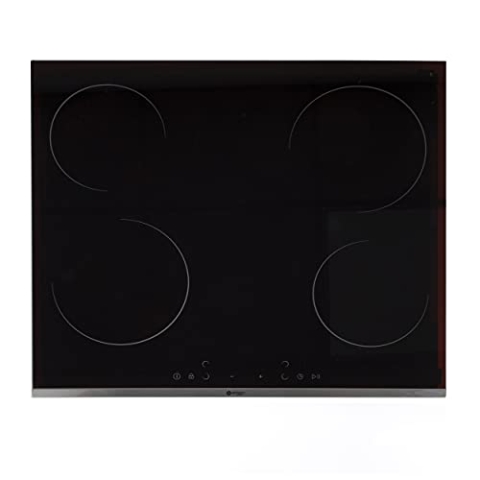 Wiggo Einbau-Induktionskochfeld 1 phasig 58×51cm (BxT) I Leistungsstarker Induktionsherd mit Edelstahlrahmen Touch-Steuerung Timerfunktion & Kindersicherung - 4 Kochfelder mit je 1,8kW