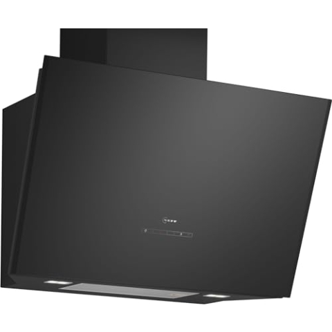 NEFF D88IAN2S0, Smarte Wandesse N 70, Dunstabzugshaube zur Wandmontage, 80cm breit, Made in Germany, Efficient Drive, Smart Hood Automatic, Kochfeldbasierte Haubensteuerung, Touch Control, Schwarz