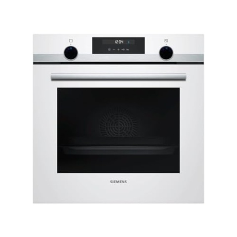 Siemens HB517ABW0 iQ500 Einbau-Elektro-Backofen, cookControl10, Schnellaufheizung, 3D Heißluft plus, Weiß