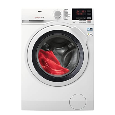 AEG Waschtrockner, DualSense - schonende Pflege, 8 kg Waschen, 5 kg Trocknen, D, energiesparend, Mengenautomatik, Nachlegefunktion, ProSteam – Auffrischfunktion, 1600 U/min, Weiß, L7WBA60680