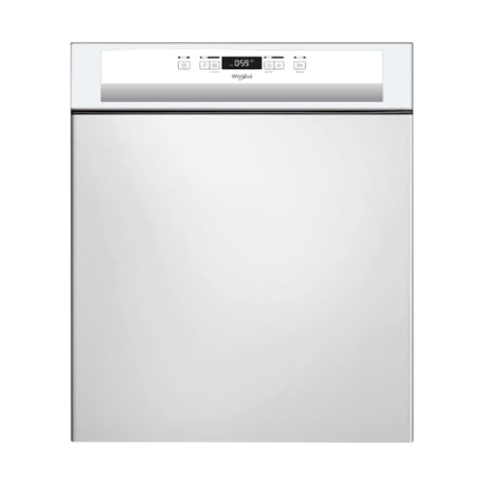 Whirlpool WBC 3C26 teilintegrierter Geschirrspüler/ 60 cm/NaturalDry - automatische Türöffnung/Farbe Edelstahl