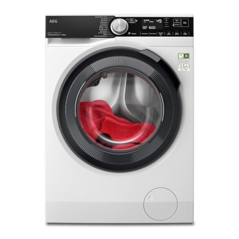 AEG LR9W80600 WiFi Waschmaschine / Serie 9000 mit AbsoluteCare / Wasservorenthärtung / Auffrischfunktion / 10 kg / Mengenautomatik / Nachlegefunktion / Kindersicherung / Wasserstopp / 1600 U/min