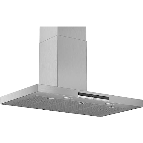 Bosch DWB97IM50 Serie 4 Wandesse, 90 cm breit, Um- & Abluft, LED-Beleuchtung gleichmäßige ausleuchtung, DirectSelect intuitive Bedienung, 3 Leistungs- & 1 Intensivstufe, Edelstahl