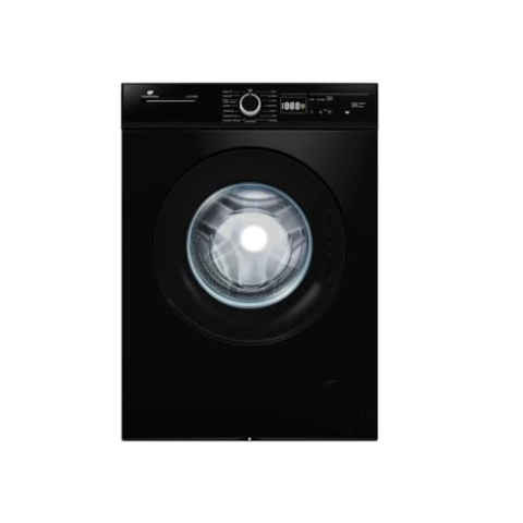 CONTINENTAL EDISON CELL9140IB Bullauge-Waschmaschine 9 kg Breite 59,6 cm Klasse A 1400 U/min Induktionsmotor Mattschwarz