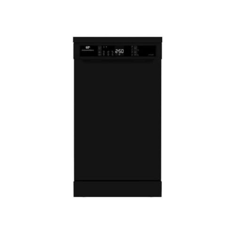 CONTINENTAL EDISON freistehender Geschirrspüler 10 Maßgedecke Breite 44,8 cm Klasse D 45 dB Schwarz