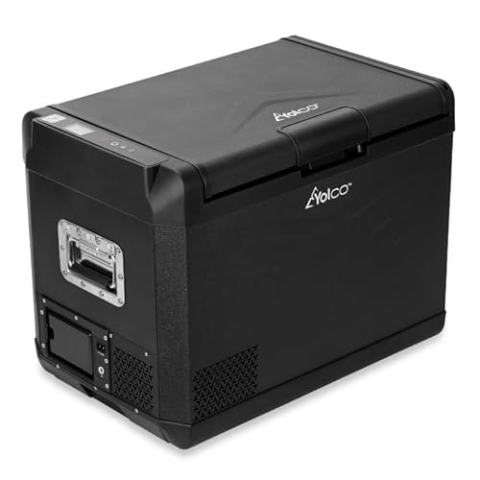 Yolco GCX47 BLACK, Tragbarer Kompressorkühlschrank, Black