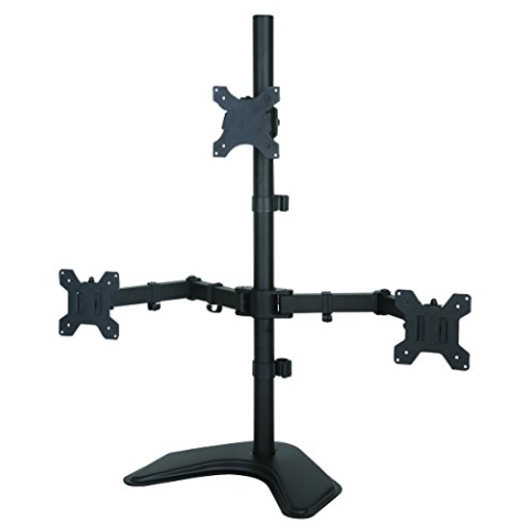 Techly ICA-LCD-2533 Schreibtischhalterung 3LCD TV LED 33.02 cm (13 Zoll)-68.58 cm (27 Zoll) Standfuß