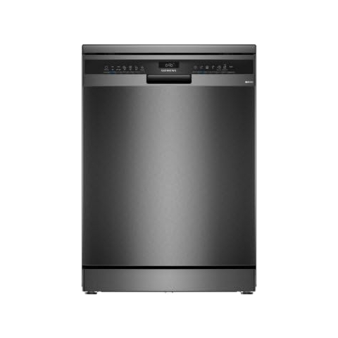 SIEMENS Geschirrspüler 6 Prg, Edelstahl, Stahlgrau (Glossy), Freistehend