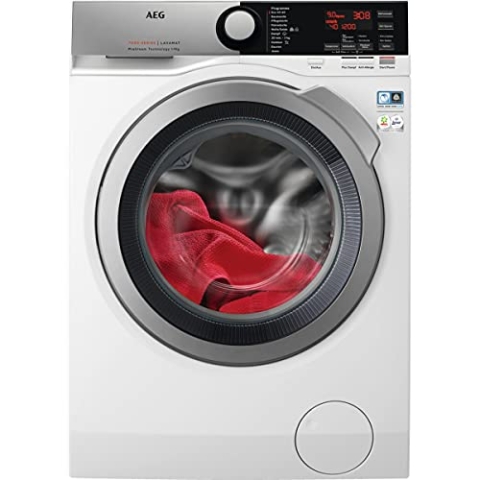 AEG L7FEA70690 Waschmaschine / ProSteam - Auffrischfunktion / 9,0 kg / Leise / Mengenautomatik / Nachlegefunktion / Kindersicherung / Wasserstopp / 1600 U/min