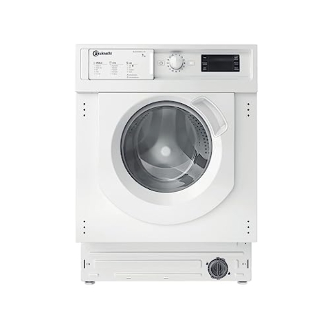 Bauknecht BI WMBG 71483E DE N Einbau-Waschmaschine/ 7kg / Flecken 40°/ Turo-Programm/Energy saver/Woolmark Green/ Kurz30° / Mehrfachwasserschutz+
